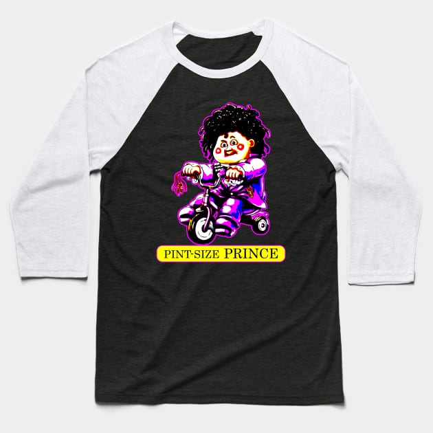 Pint-Size Prince GPK v2 Baseball T-Shirt by MARGARIYAH